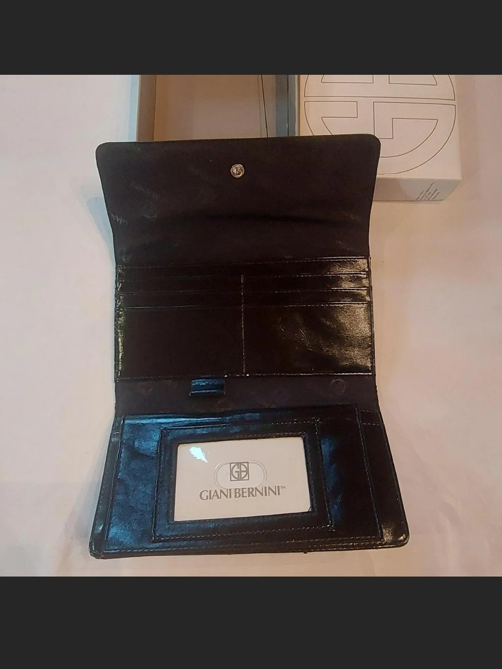 Giani Bernini Brown Leather Womans Wallet